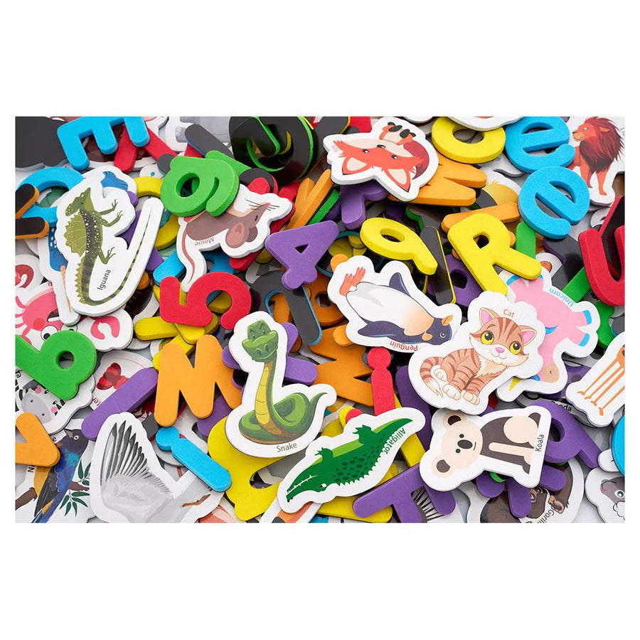 Clever Kidz ABC Magnets For Kids Gift Set Magnetic Letters