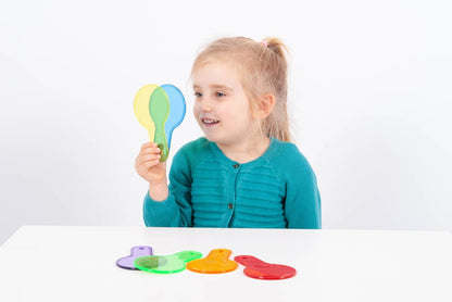 TickiT Translucent Colour Paddle Set