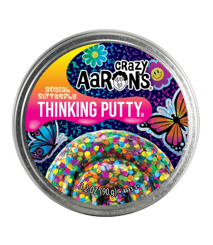 Crazy Aaron's Thinking Putty Trendsetters Social Butterfly