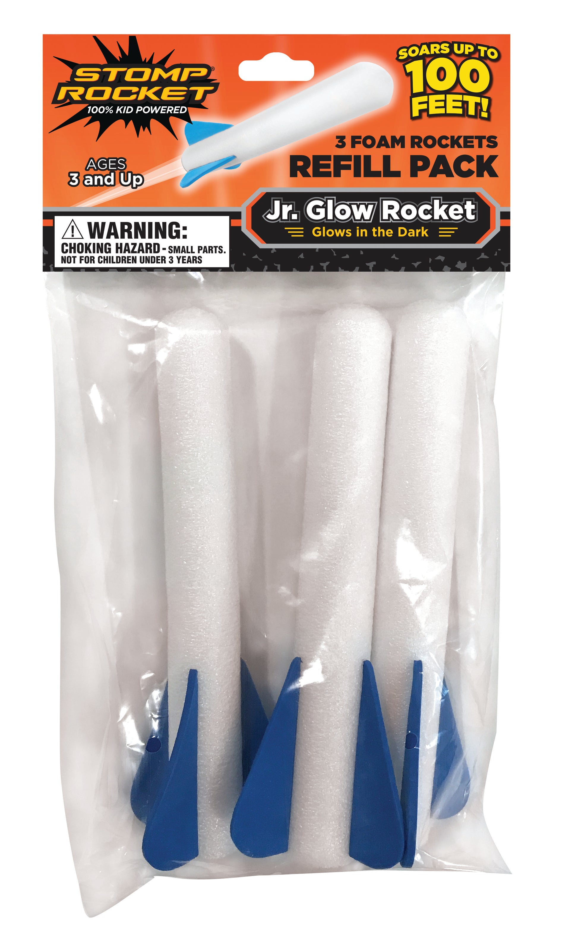 Stomp Rocket Junior Glow Refill Pack