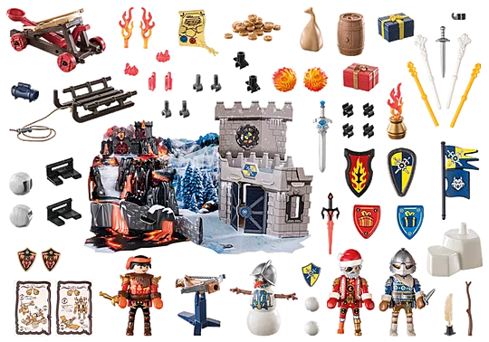Playmobil 71346 Advent Calendar: Novelmore - Battle in the Snow