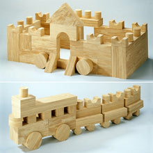 Softwood Blocks 152 Pcs