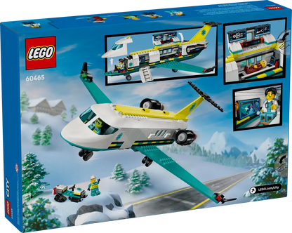 Lego City Big Vehicles 60465 Emergency Air Ambulance Airplane
