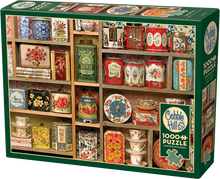 Cobble Hill Puzzles 1000 Pieces Vintage Tins