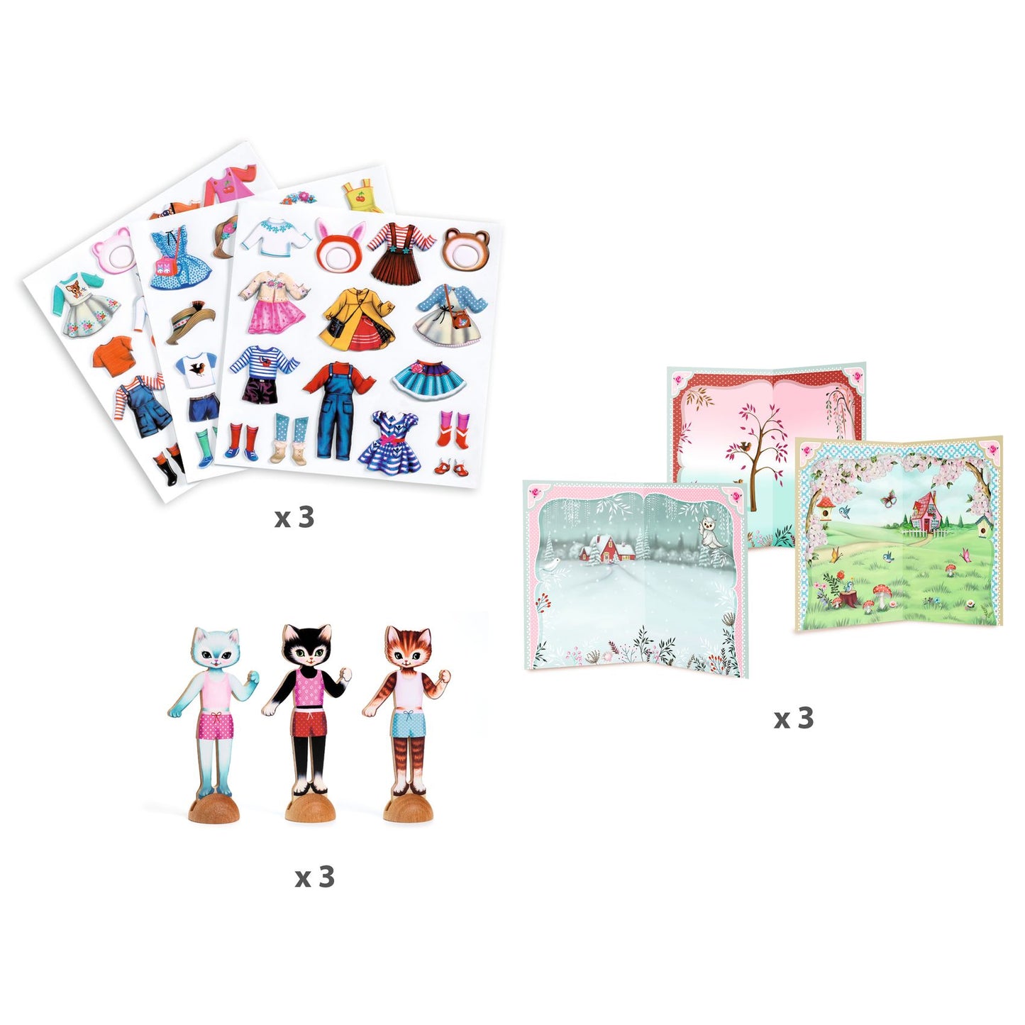 Djeco Collage Little Wardrobe