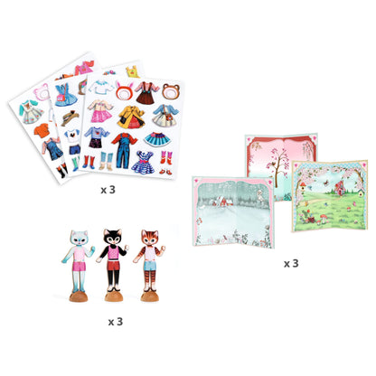 Djeco Collage Little Wardrobe