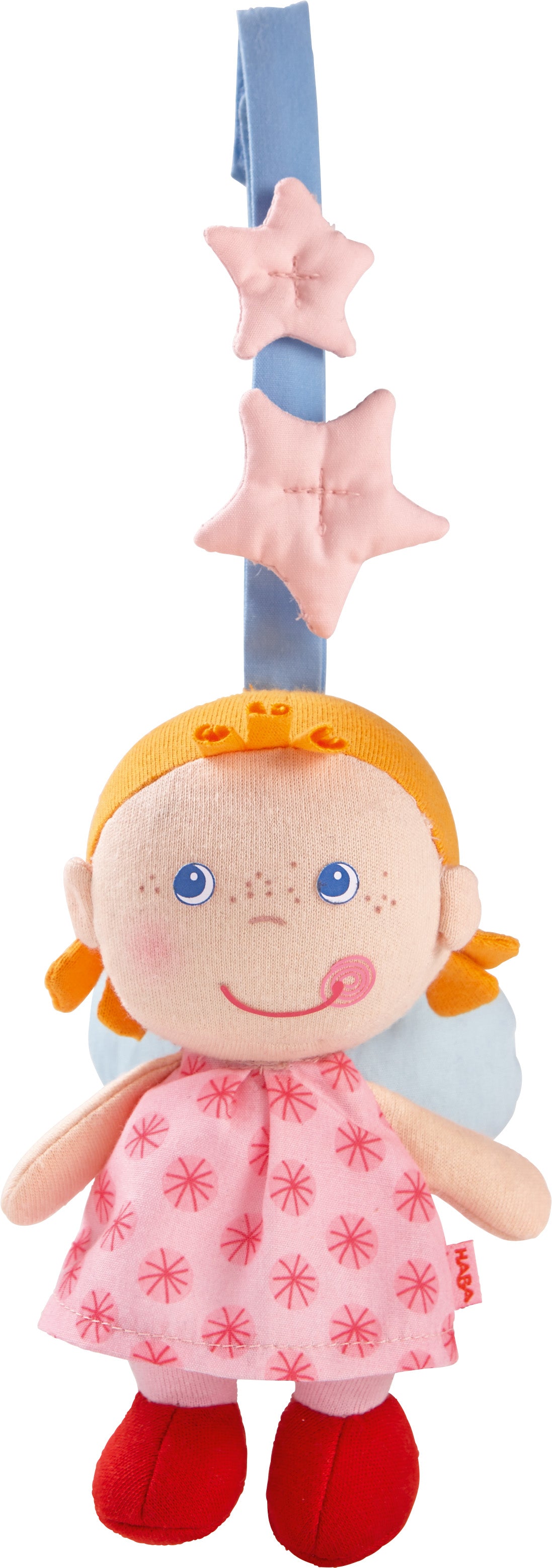 Haba Dangling Figure Guardian Angel, Pink