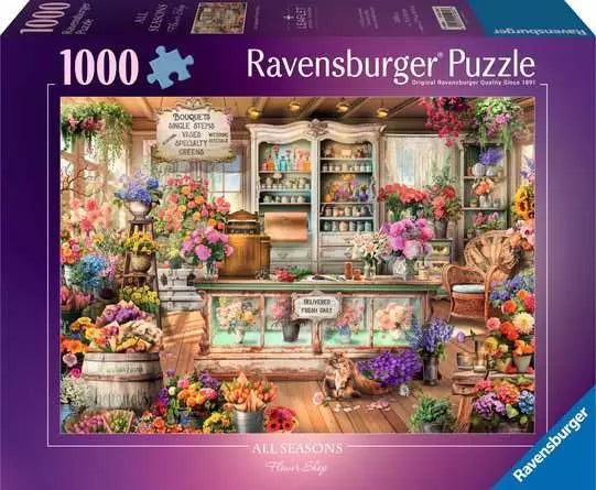 Ravensburger All Seasons Flower Shop 1000pc