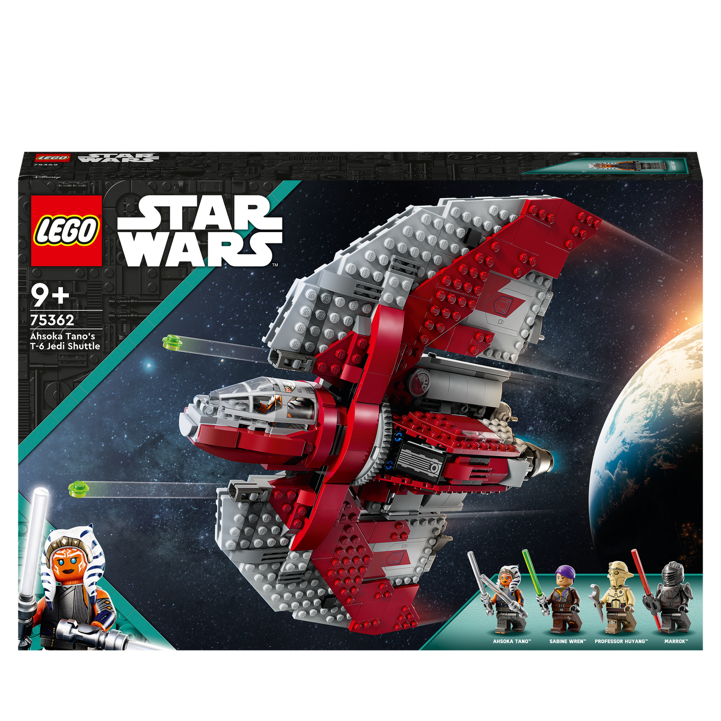 Lego Star Wars 75362 Ahsoka Tano's T-6 Jedi Shuttle (D)