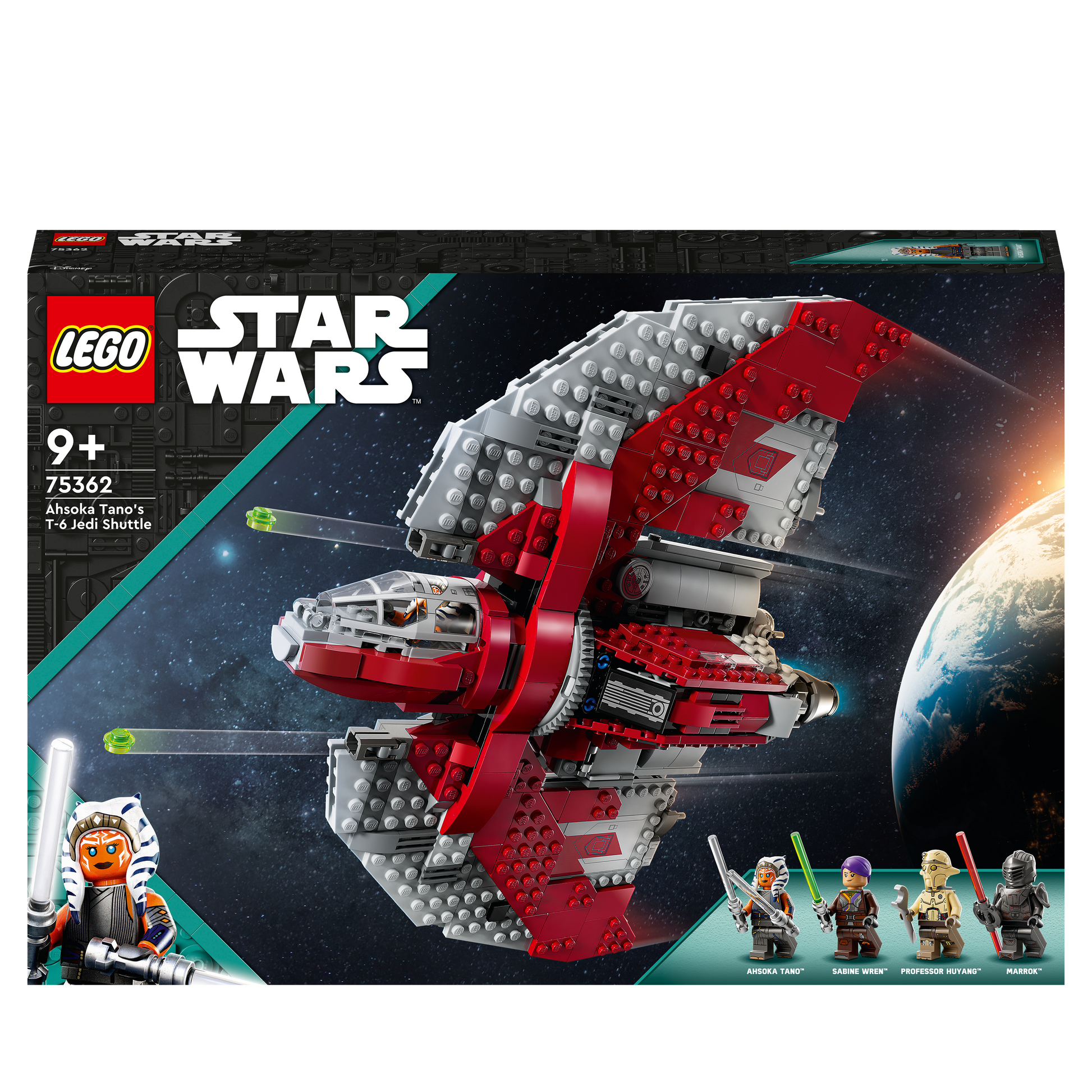Lego Star Wars 75362 Ahsoka Tano's T-6 Jedi Shuttle (D)