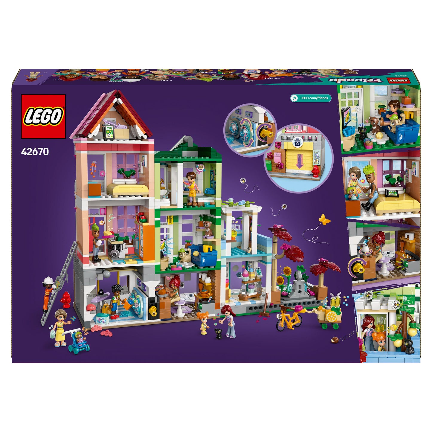 Lego Friends 42670 Heartlake City Apartments and Stores