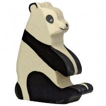 Holztiger Panda Bear, Sitting