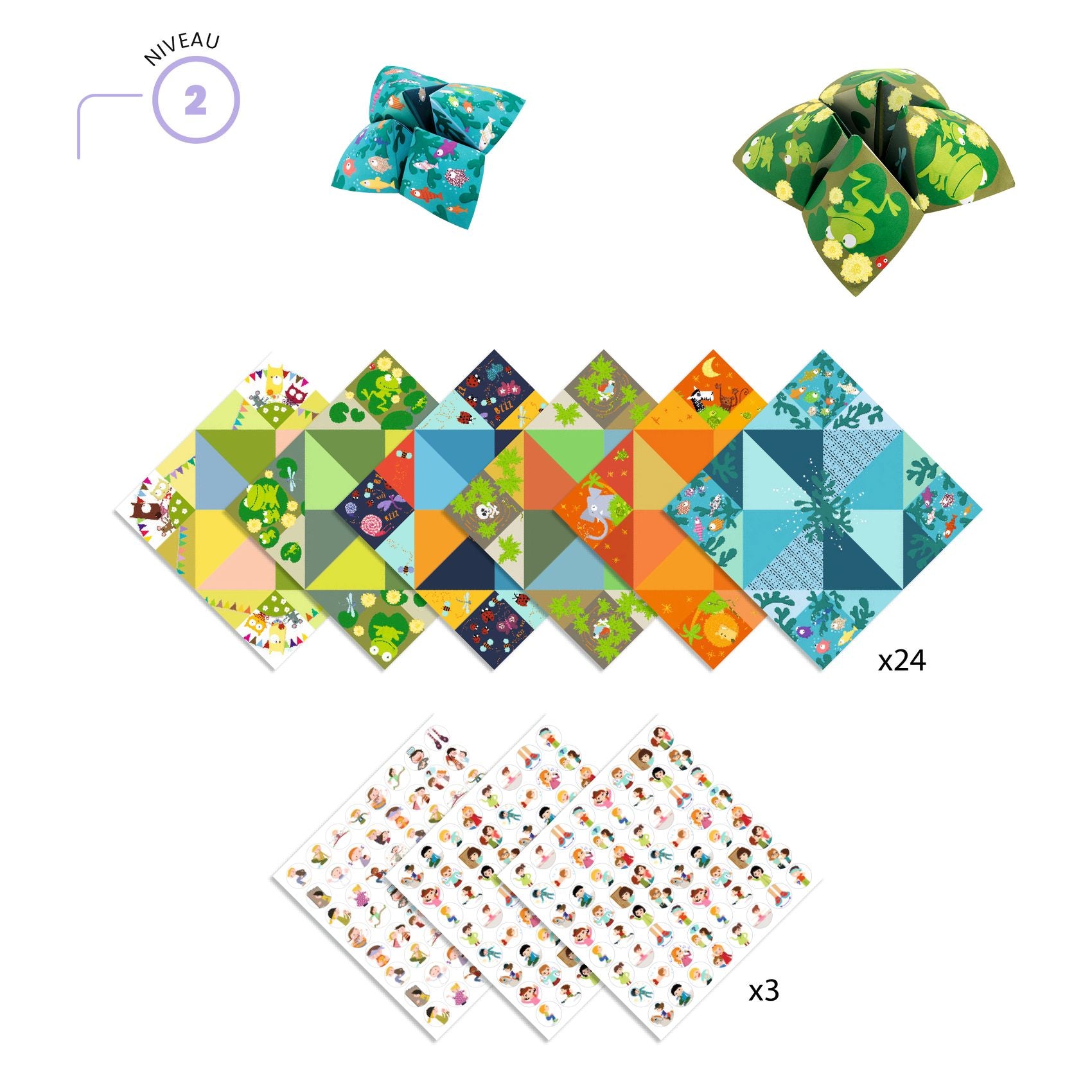 Djeco Origami Bird Game