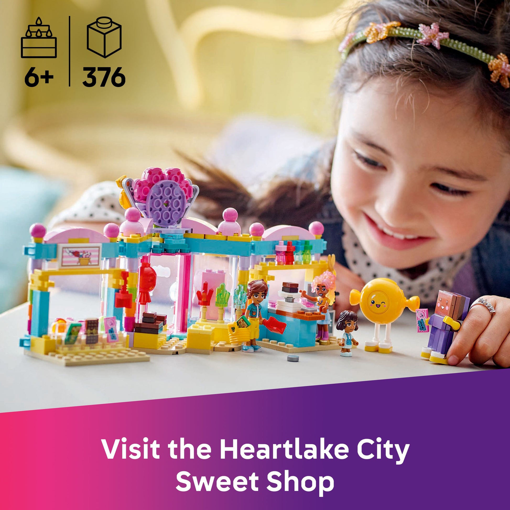 Lego Friends 42649 Heartlake City Candy Store