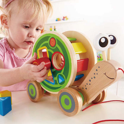 Hape Walk-A-Long Snail