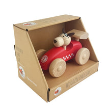 Egmont Toys Wooden Race Car With Dog