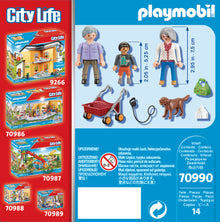 Playmobil 70990 City Life Grandparents with Child