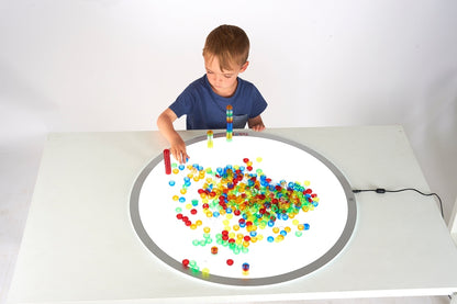 TickiT Translucent Stackable Counters