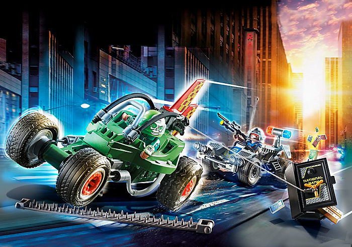 Playmobil 70577 City Action Police Go-Kart Escape