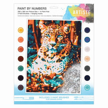 Paint By Numbers Resting Leopard