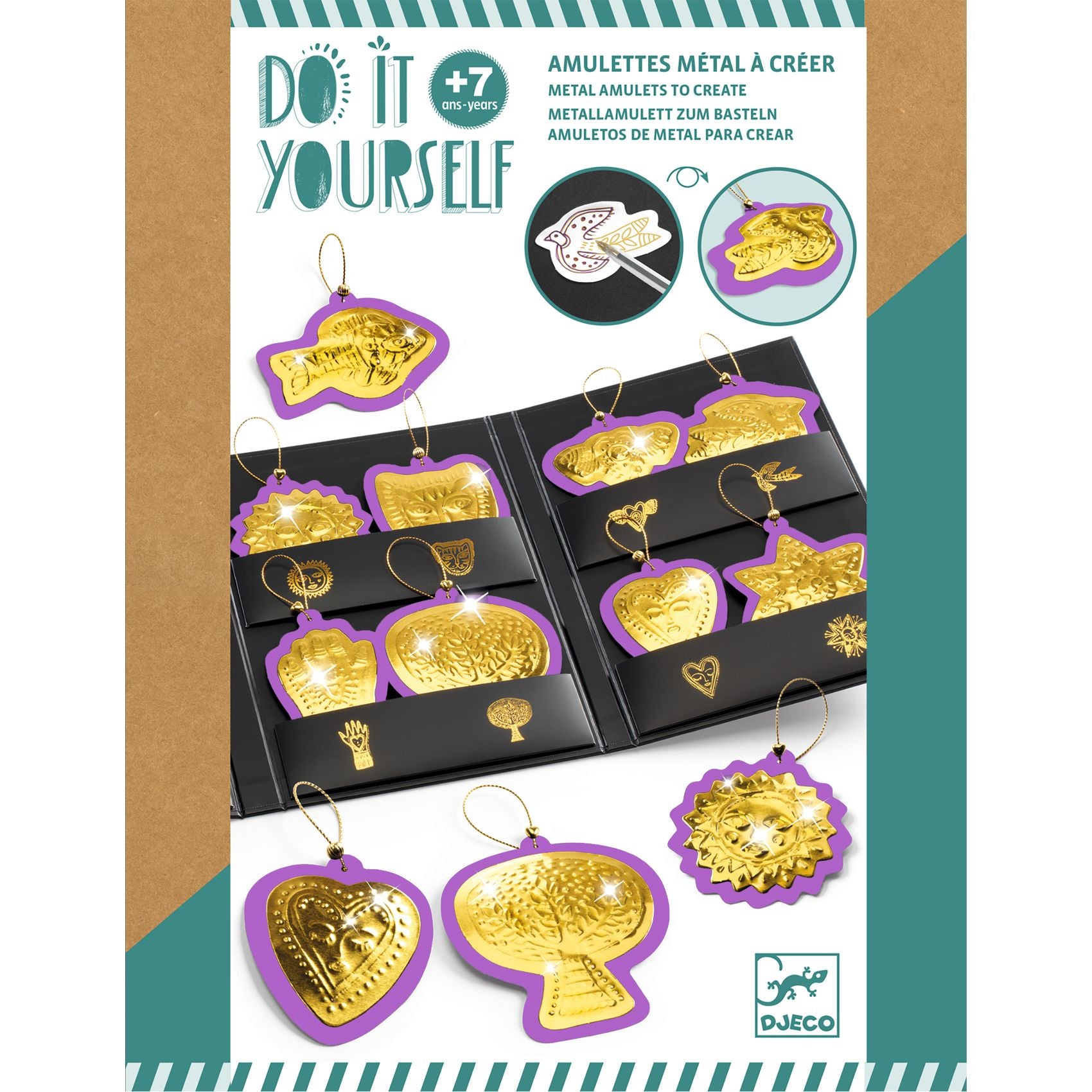 Djeco Lucky Charm DIY Embossing Kit