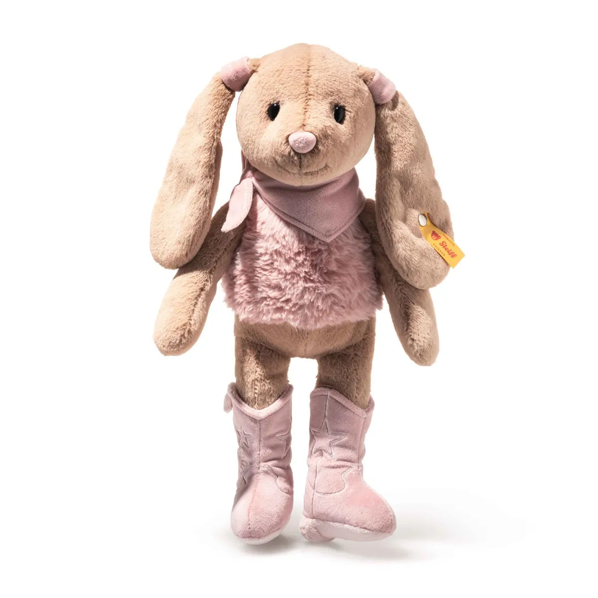 Steiff Hoppie Rabbit Cowgirl Multicolored 32Cm