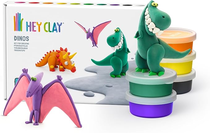 Hey Clay Dinos 6 can set