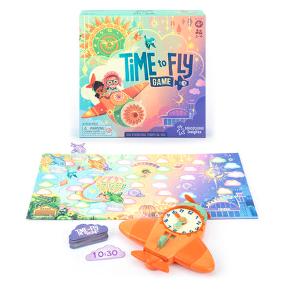 Learning Resources Time to Fly Clock Game