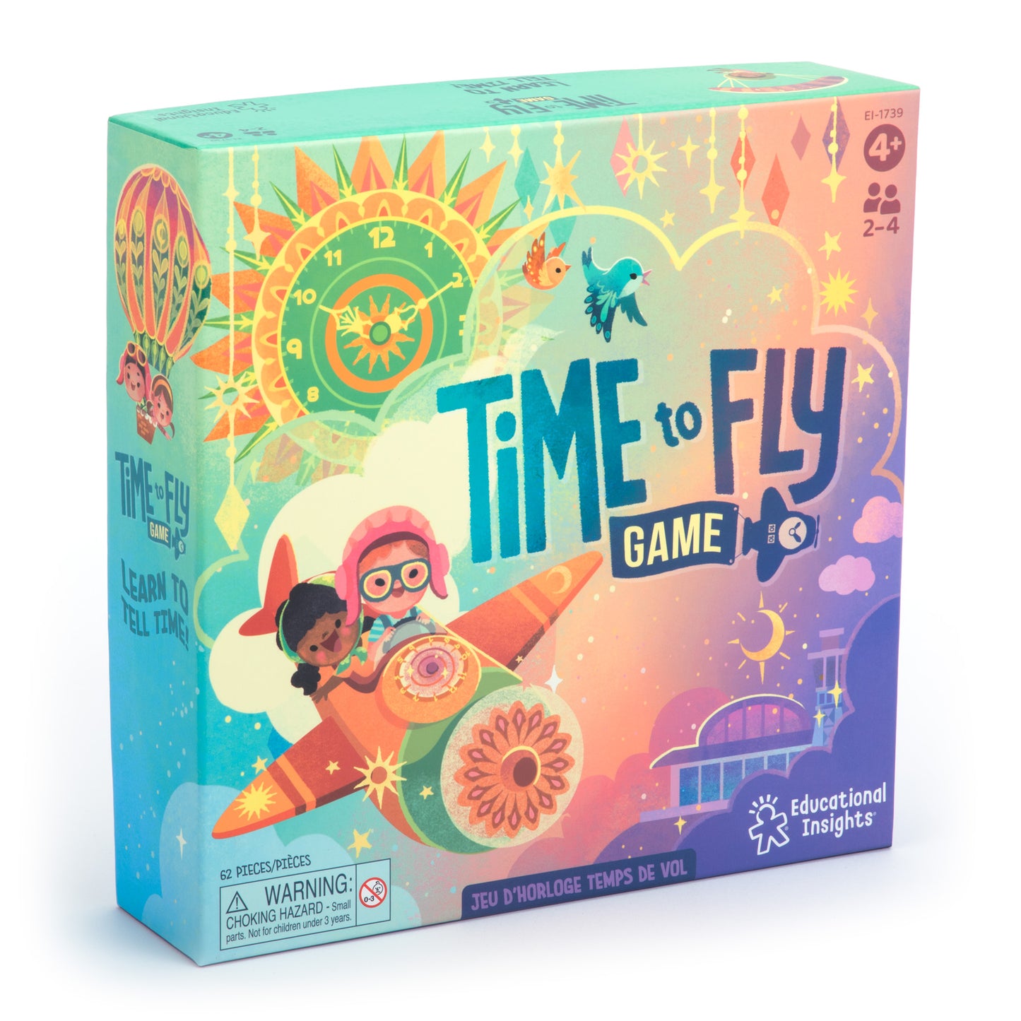Learning Resources Time to Fly Clock Game