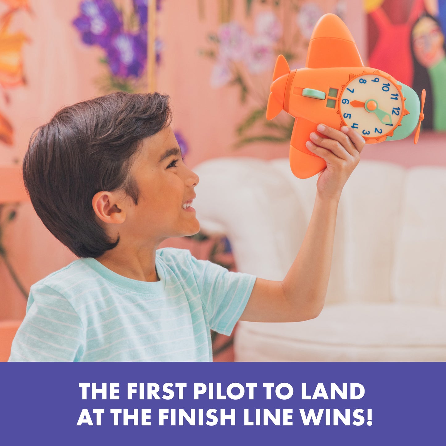 Learning Resources Time to Fly Clock Game