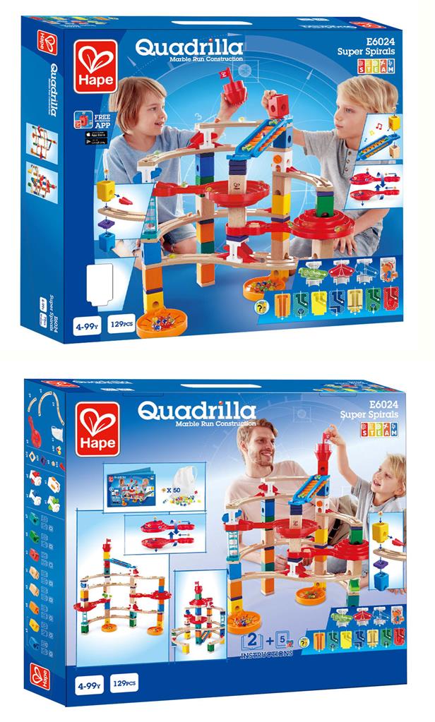 Hape Quadrilla Super Spirals