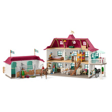 SCHLEICH 42416 LARGE HORSE STABLE WITH HOUSE AND STABLE