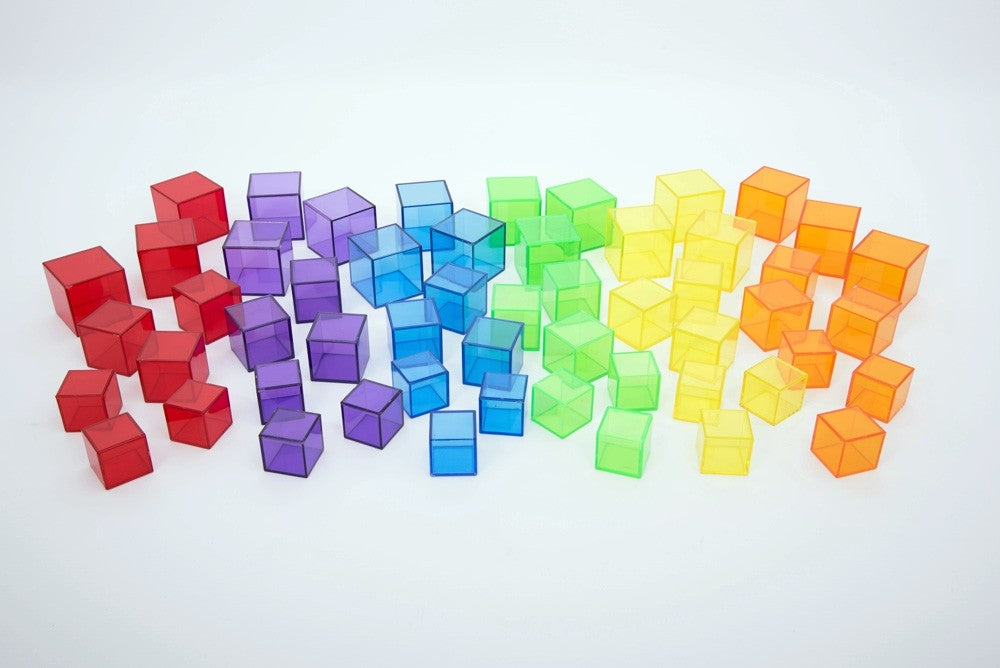 TickiT Translucent Cube Set - Pk54