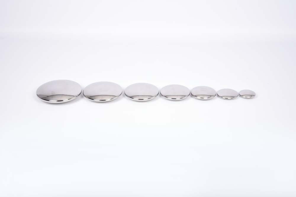 TickiT Sensory Reflective Silver Buttons - Pk7