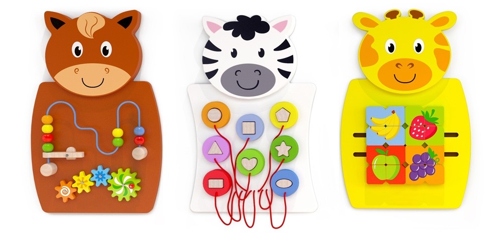Viga Activity Wall Panels Set - Pk3