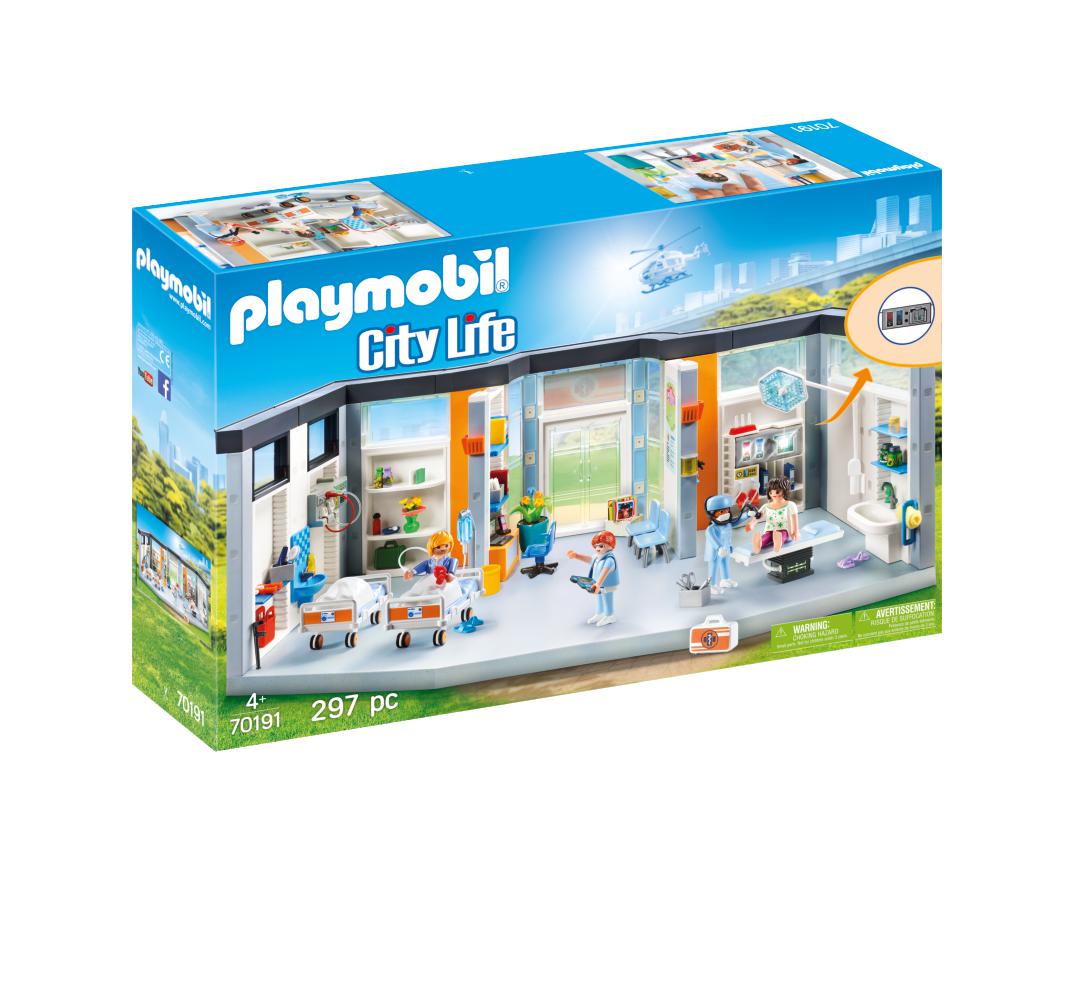 Playmobil 70191 Furnished Hospital Wing