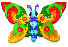 Alphabet Jigsaws Alphabet Butterfly