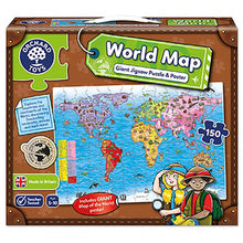 Orchard Toys - World Map Puzzle & Poster