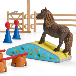SCHLEICH 42481 PONY AGILITY TRAINING