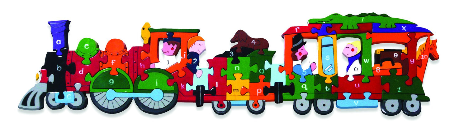Alphabet Jigsaws Alphabet Train