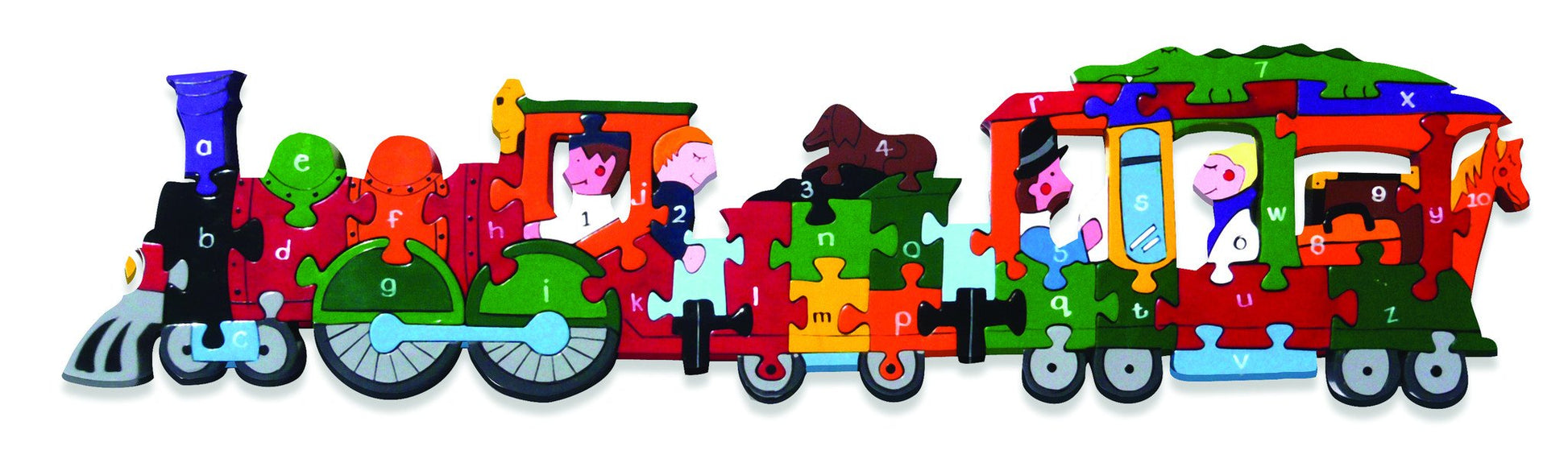 Alphabet Jigsaws Alphabet Train