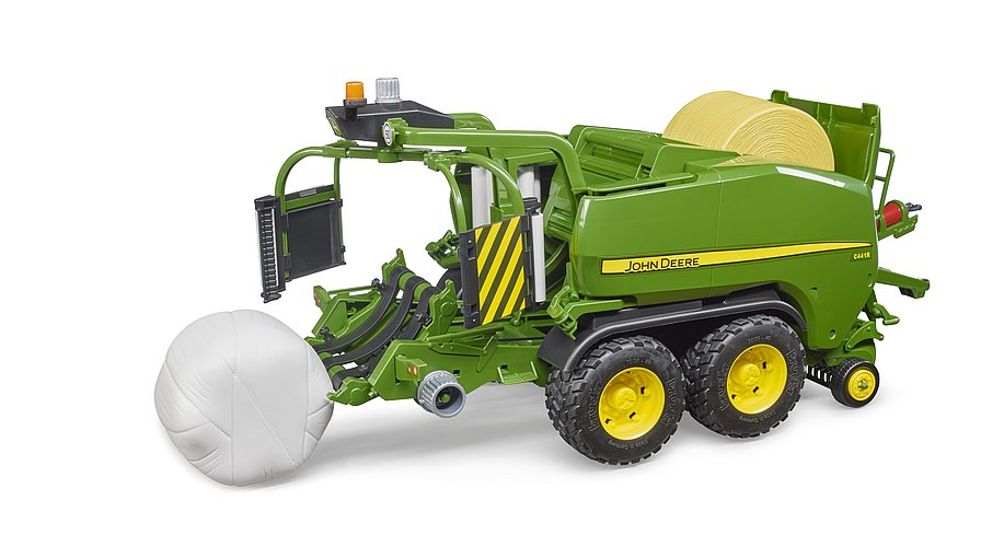 Bruder John Deere C441R round bales press