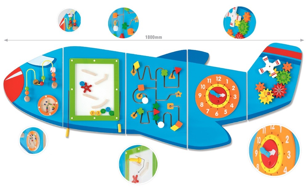 Viga Aeroplane Activity Wall Panels