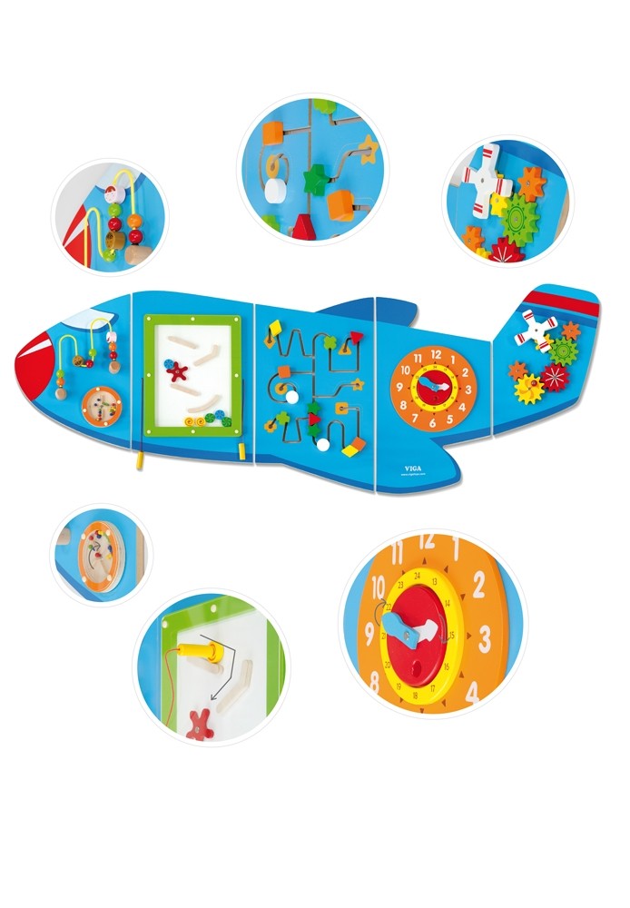 Viga Aeroplane Activity Wall Panels