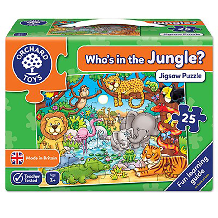 Delete Orchard Toys - Who's in the Jungle Jigsaw