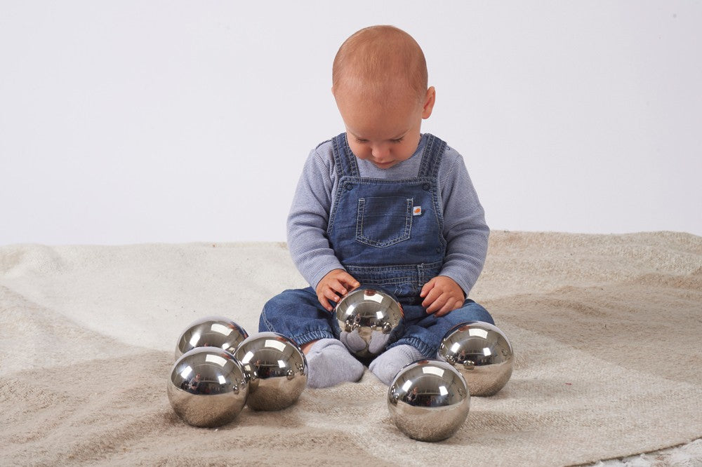 TickiT Sensory Reflective Mystery Balls - Pk6