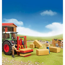 Bruder 4 block hay bales