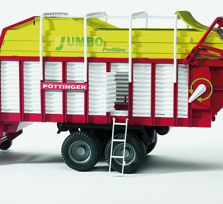 Pottinger Jumbo 6600 Profiline Forage trailer