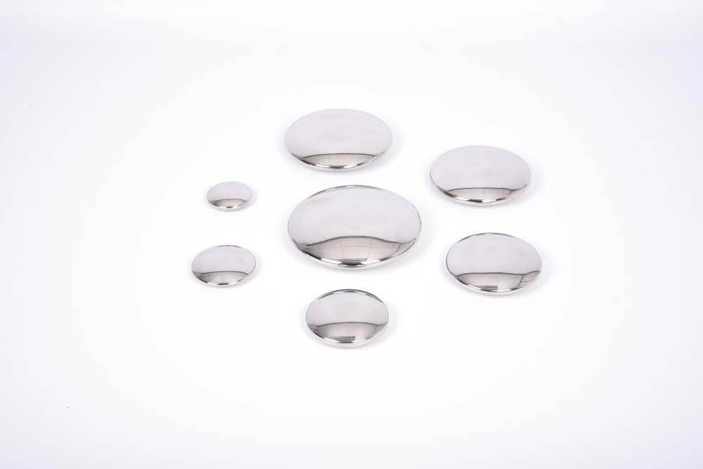 TickiT Sensory Reflective Silver Buttons - Pk7