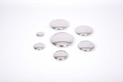 TickiT Sensory Reflective Silver Buttons - Pk7
